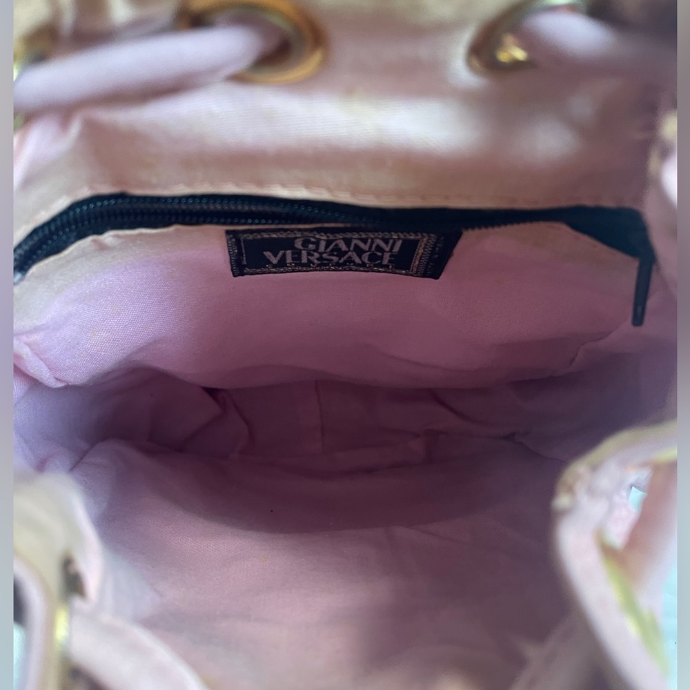 Versace Pink Mini Backpack - Picture 5 of 10